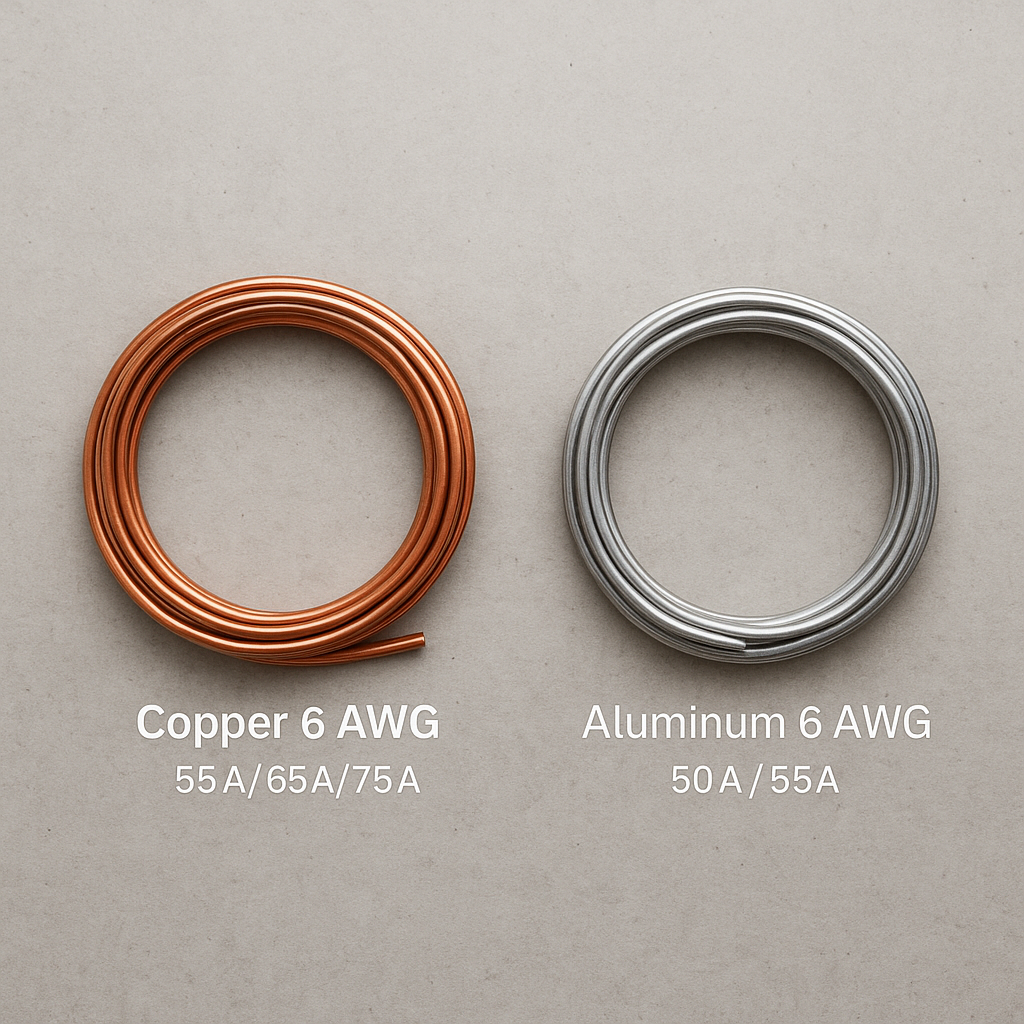 6 AWG Wire Ampacity — How Many Amps Can 6 Gauge Handle?
